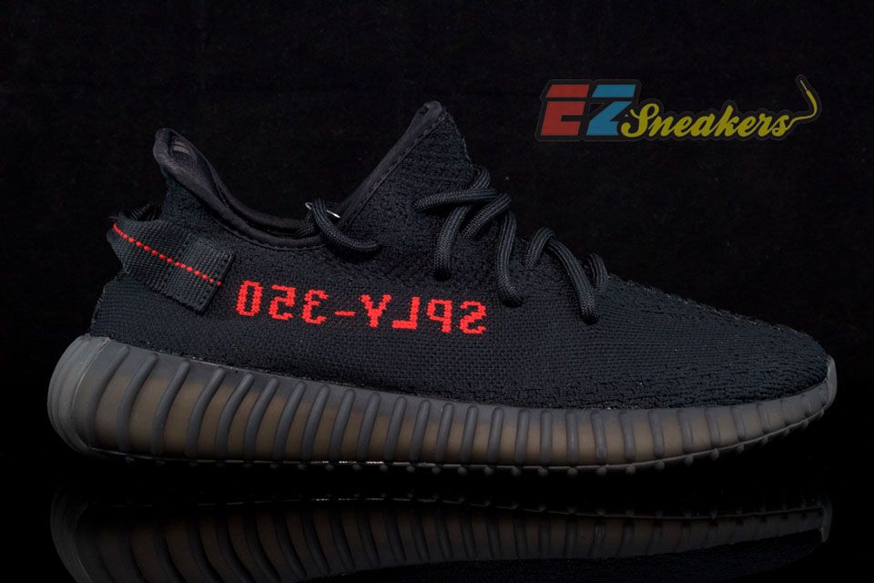 Cheap Yeezy Boost 350 V2 Bred SPLY 350 Red/Black for Sale Online